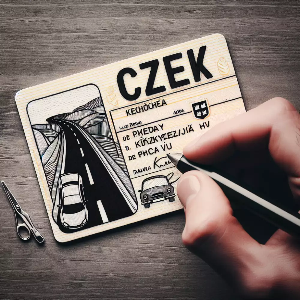 Czech Driving License